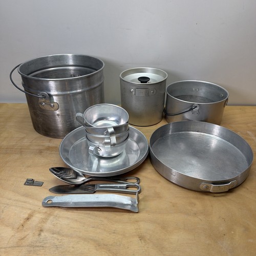 Vintage aluminum nesting - aluminum,