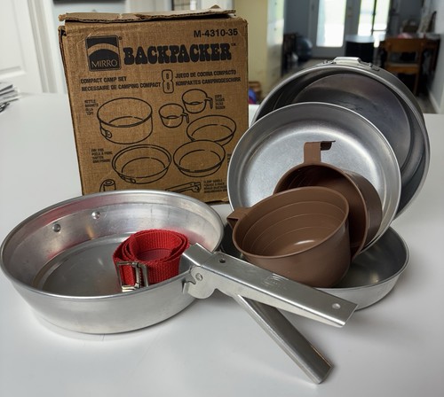 Mirro backpacker aluminum - aluminum, mess