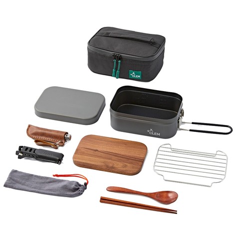All one camping cookware - in,