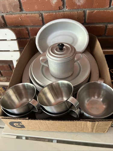 Vintage aluminum camping - aluminum,